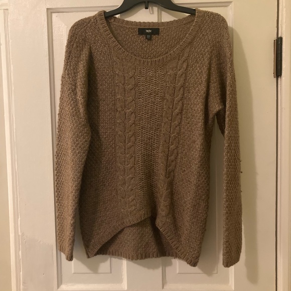 Mossimo Brown Cableknit Sweater - Picture 7 of 7